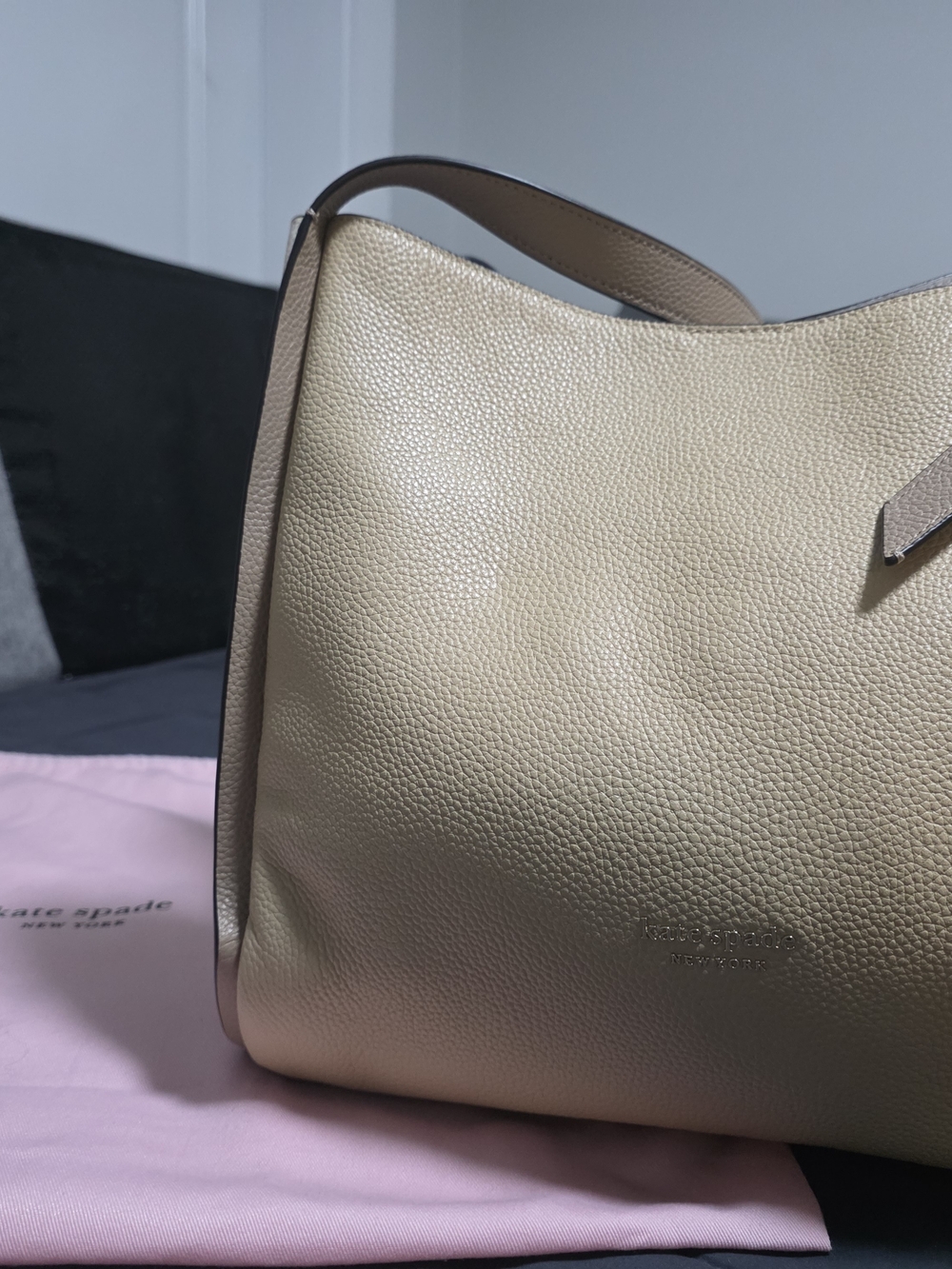 KATE SPADE Knott Colorblocked Large Shoulder Bag